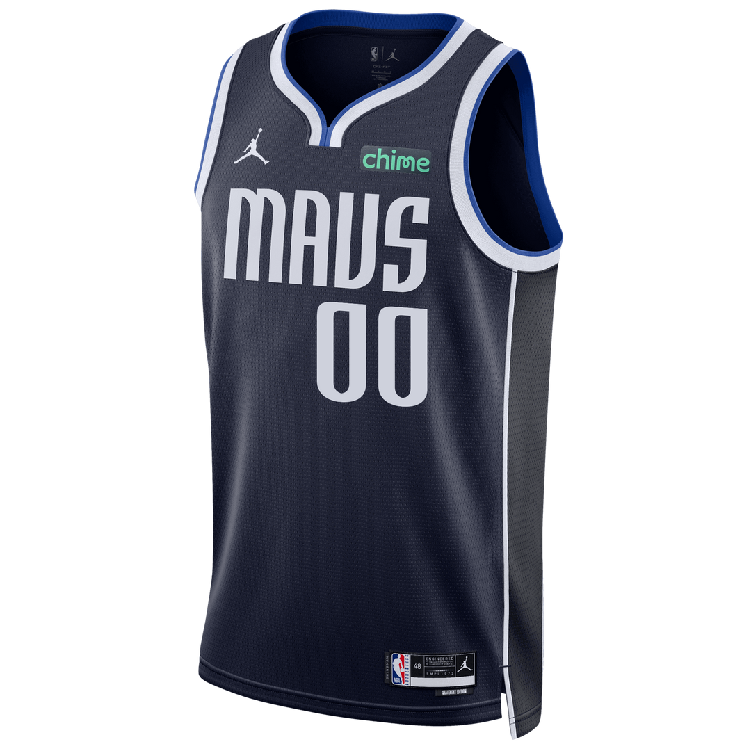 DALLAS MAVERICKS MAX CHRISTIE JORDAN STATEMENT SWINGMAN JERSEY