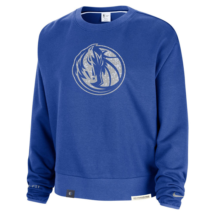 DALLAS MAVERICKS NIKE WOMEN'S CLASSIC HORSEHEAD CREW