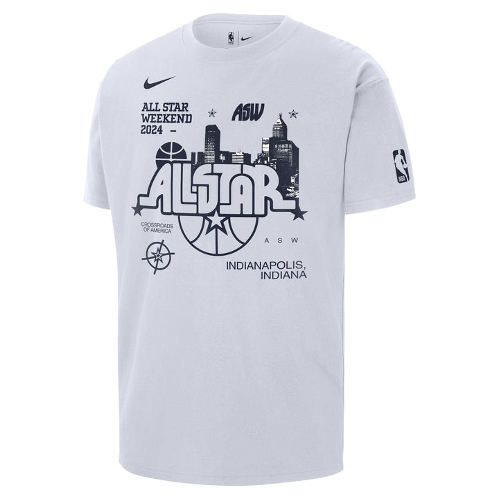 DALLAS MAVERICKS NIKE 2024 NBA ALL-STAR WHITE SHORT-SLEEVE TEE