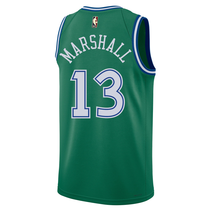 DALLAS MAVERICKS NIKE HARDWOOD CLASSIC NAJI MARSHALL SWINGMAN JERSEY