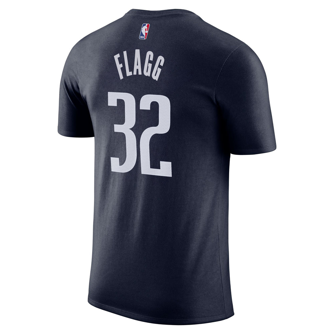 DALLAS MAVERICKS NIKE COOPER FLAGG JORDAN STATEMENT NAME & NUMBER TEE