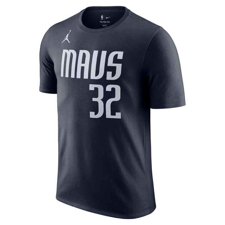 DALLAS MAVERICKS NIKE COOPER FLAGG JORDAN STATEMENT NAME & NUMBER TEE