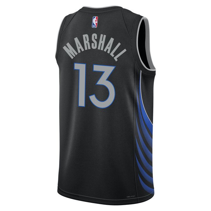 DALLAS MAVERICKS NIKE 2025-26 CITY EDITION NAJI MARSHALL SWINGMAN JERSEY