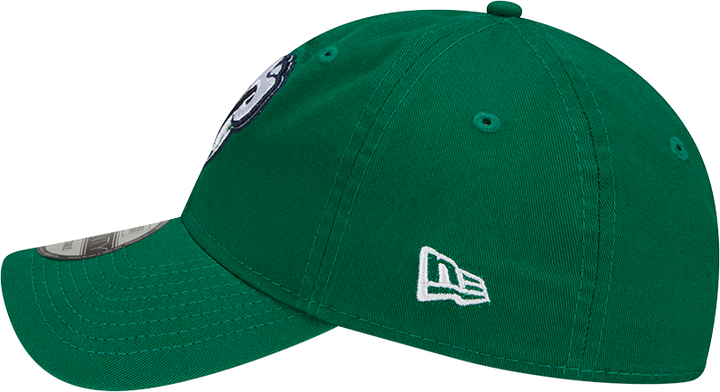 DALLAS MAVERICKS NEW ERA HARDWOOD CLASSIC GREEN M-HAT SNAPBACK CAP