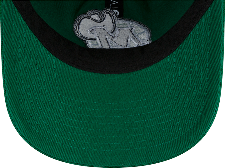 DALLAS MAVERICKS NEW ERA HARDWOOD CLASSIC GREEN M-HAT SNAPBACK CAP