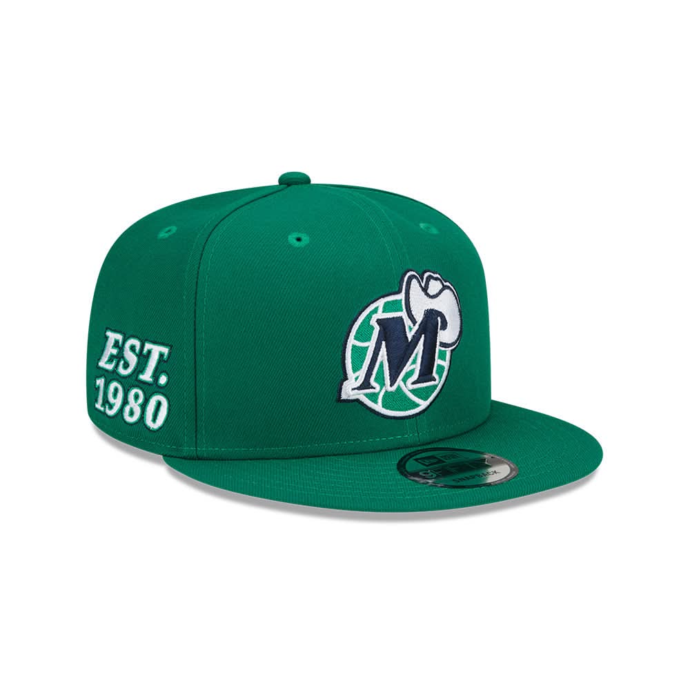 DALLAS MAVERICKS NEW ERA HARDWOOD CLASSIC M-HAT SNAPBACK CAP