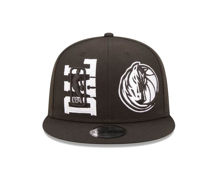 DALLAS MAVERICKS NEW ERA 9FIFTY DRAFT BLACK SNAPBACK