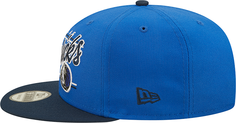 DALLAS MAVERICKS NEW ERA HORSEHEAD TEAM SCRIPT SNAPBACK