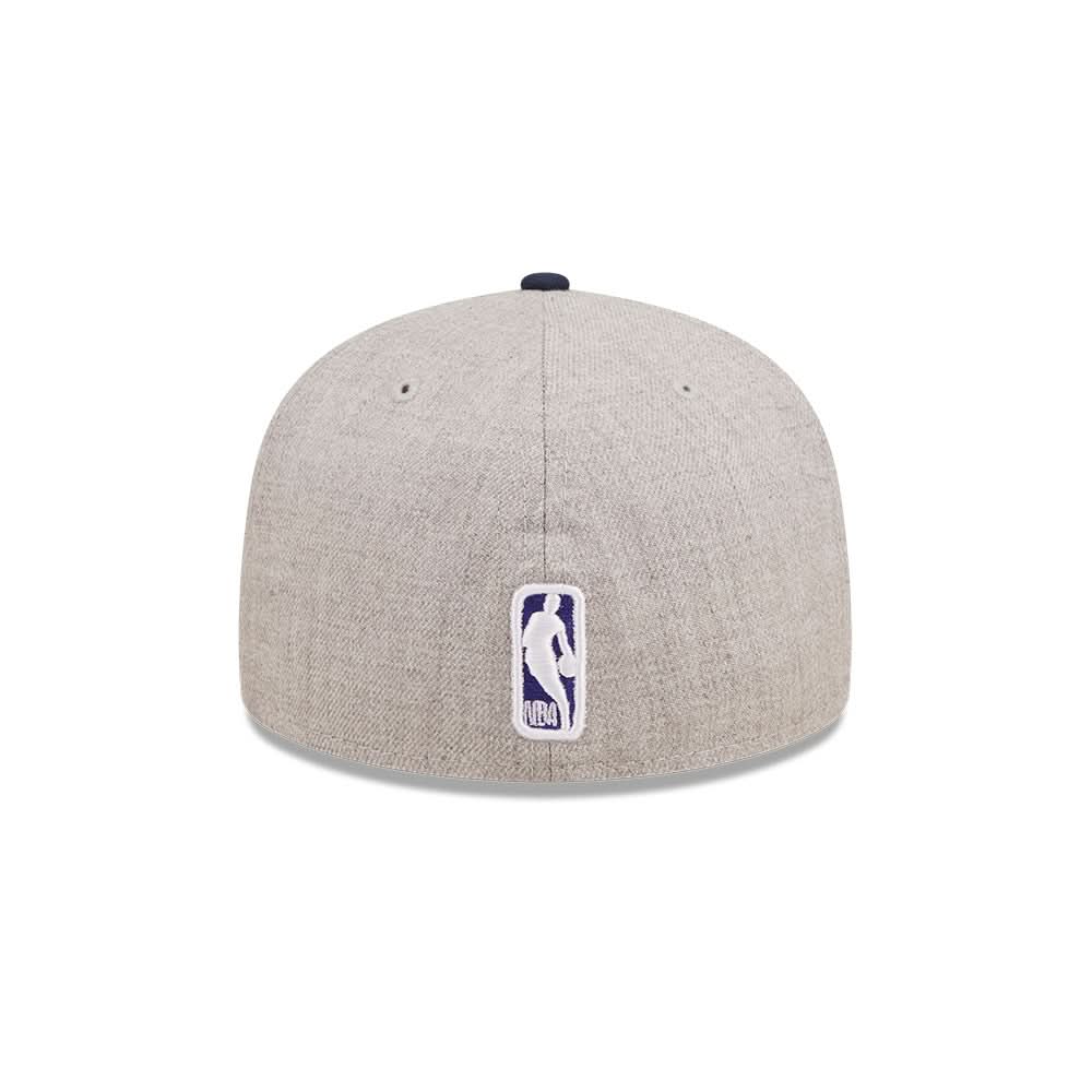 DALLAS MAVERICKS NEW ERA HORSEHEAD HEATHER PATCH FITTED CAP