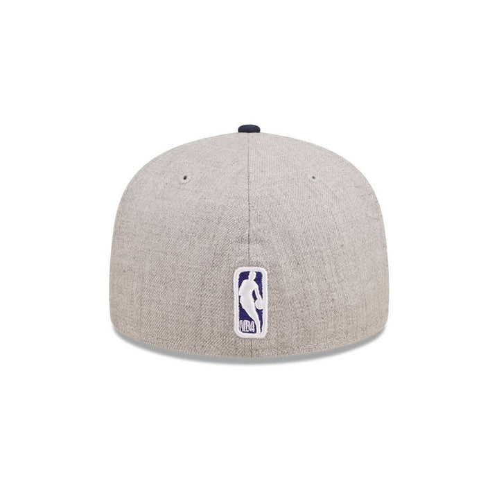 DALLAS MAVERICKS NEW ERA HORSEHEAD HEATHER PATCH FITTED CAP