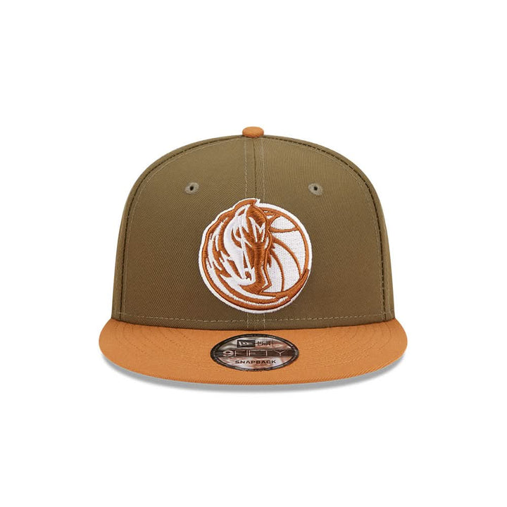 DALLAS MAVERICKS NEW ERA HORSEHEAD 2TONE OLIVE & BRONZE SNAPBACK