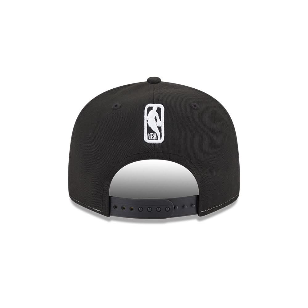 DALLAS MAVERICKS NEW ERA BLACK BACK HALF SNAPBACK