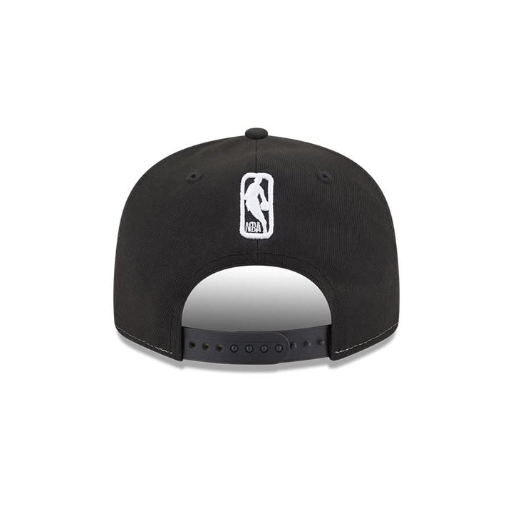 DALLAS MAVERICKS NEW ERA BLACK BACK HALF SNAPBACK
