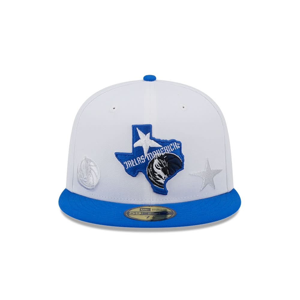 DALLAS MAVERICKS NEW ERA TEXAS LOGO FITTED CAP