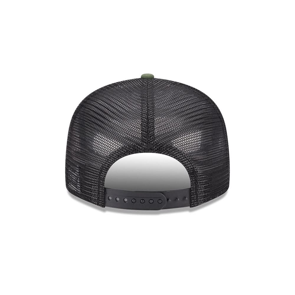 DALLAS MAVERICKS NEW ERA CAMO HORSEHEAD TRUCKER SNAPBACK