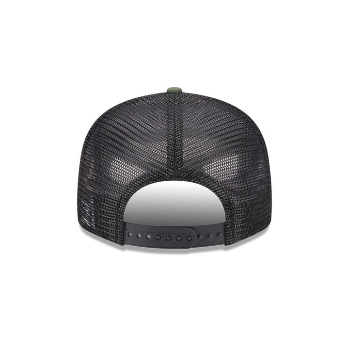 DALLAS MAVERICKS NEW ERA CAMO HORSEHEAD TRUCKER SNAPBACK