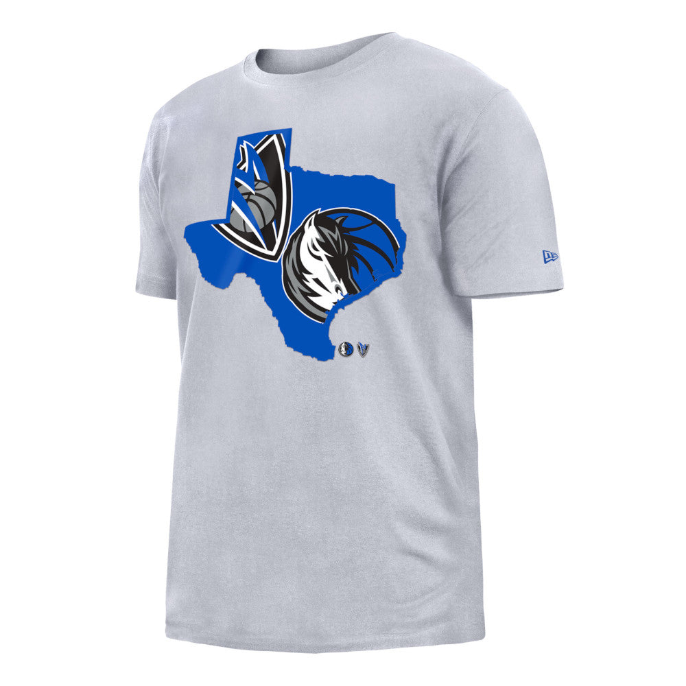 DALLAS MAVERICKS NEW ERA 2022 TEXAS LOGO TEE
