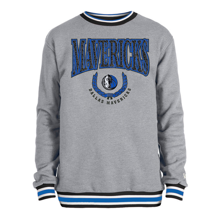 DALLAS MAVERICKS NEW ERA WORDMARK FLEECE PULLOVER