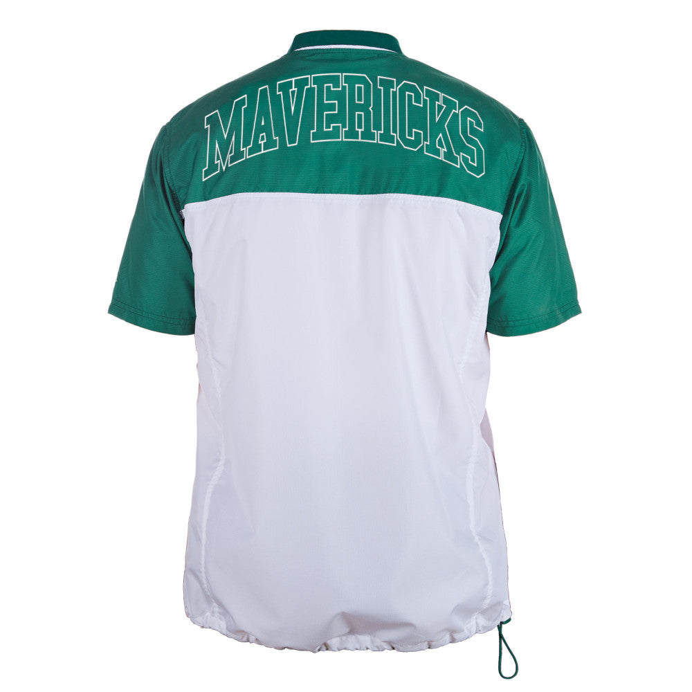 DALLAS MAVERICKS NEW ERA 2022 HORSEHEAD HALF ZIP TEE