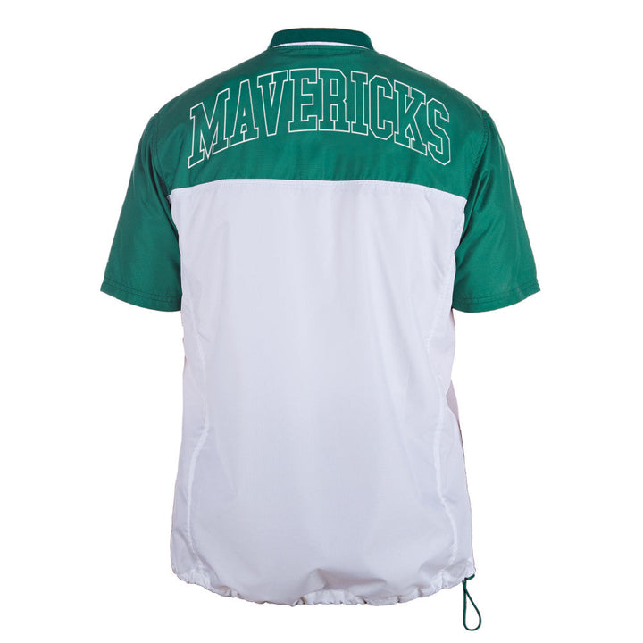DALLAS MAVERICKS NEW ERA 2022 HORSEHEAD HALF ZIP TEE