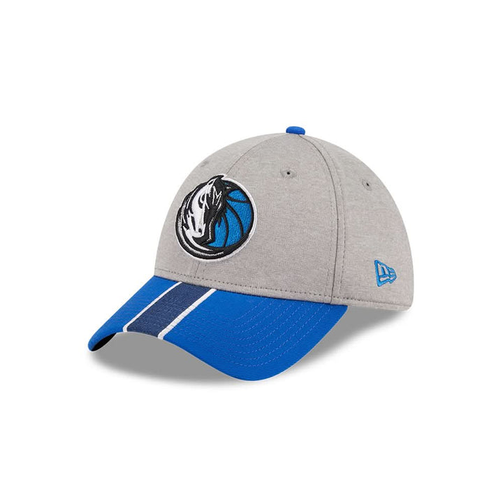 DALLAS MAVERICKS NEW ERA GREY STRIPED FITTED CAP