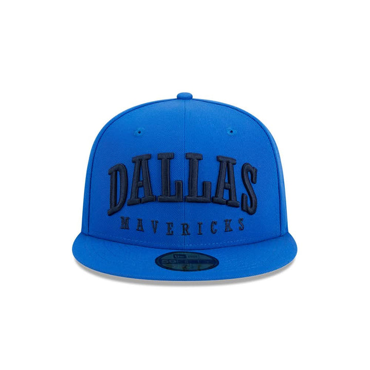 DALLAS MAVERICKS NEW ERA ROYAL BLUE DALLAS FITTED CAP