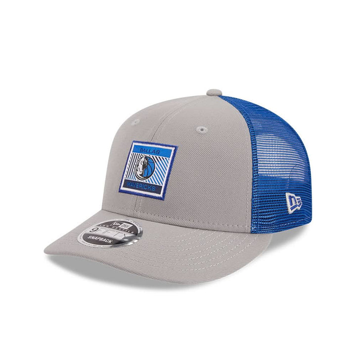 DALLAS MAVERICKS NEW ERA GREY ADJUSTABLE CAP