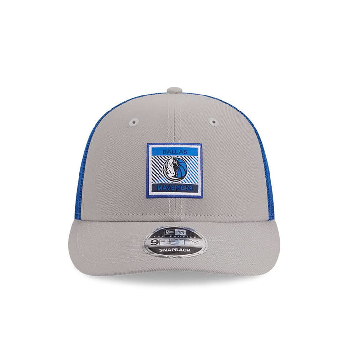 DALLAS MAVERICKS NEW ERA GREY ADJUSTABLE CAP