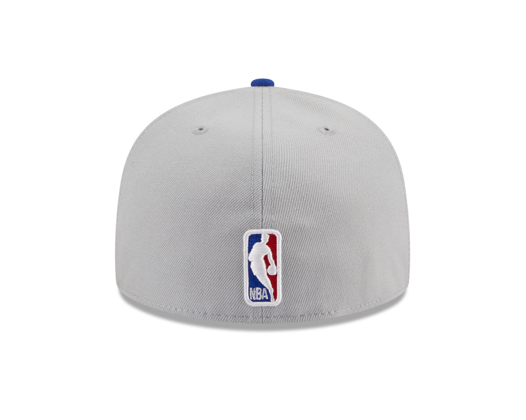 DALLAS MAVERICKS NEW ERA GREY FLATBRIM DALLAS HORSEHEAD FITTED CAP