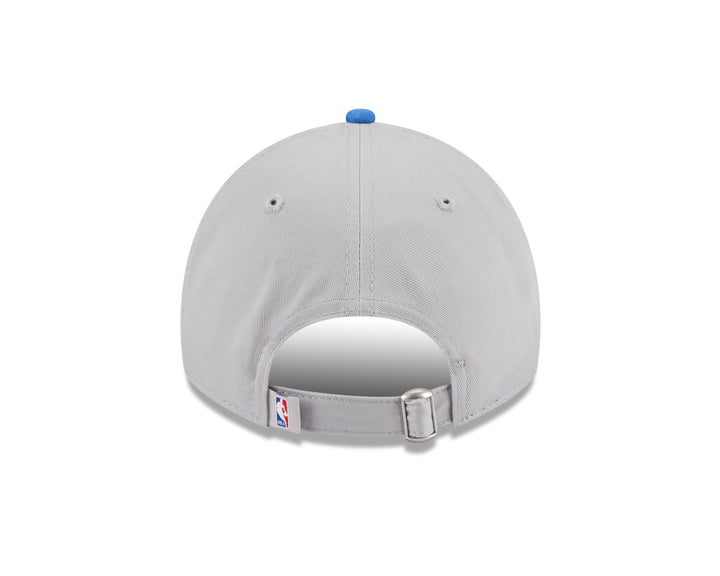 DALLAS MAVERICKS NEW ERA GREY DALLAS HORSEHEAD ADJUSTABLE CAP