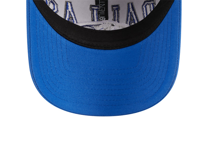 DALLAS MAVERICKS NEW ERA GREY DALLAS HORSEHEAD ADJUSTABLE CAP