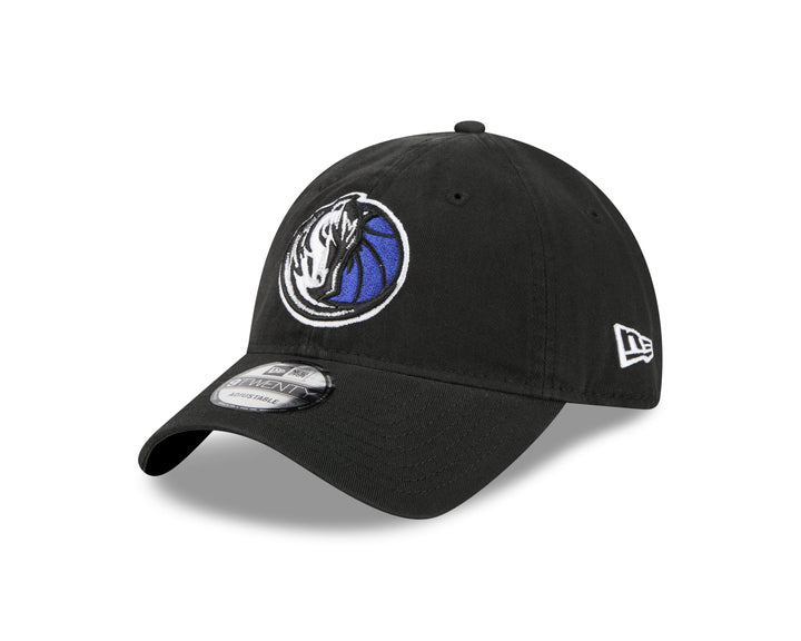DALLAS MAVERICKS NEW ERA YOUTH BLACK HORSEHEAD ADJUSTABLE CAP