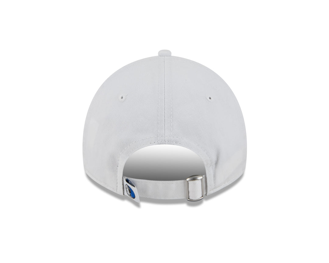 DALLAS MAVERICKS NEW ERA EG WHITE HORSEHEAD ADJUSTABLE CAP