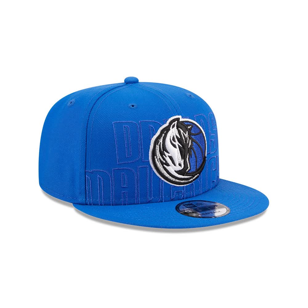 DALLAS MAVERICKS NEW ERA ROYAL FITTED DRAFT CAP
