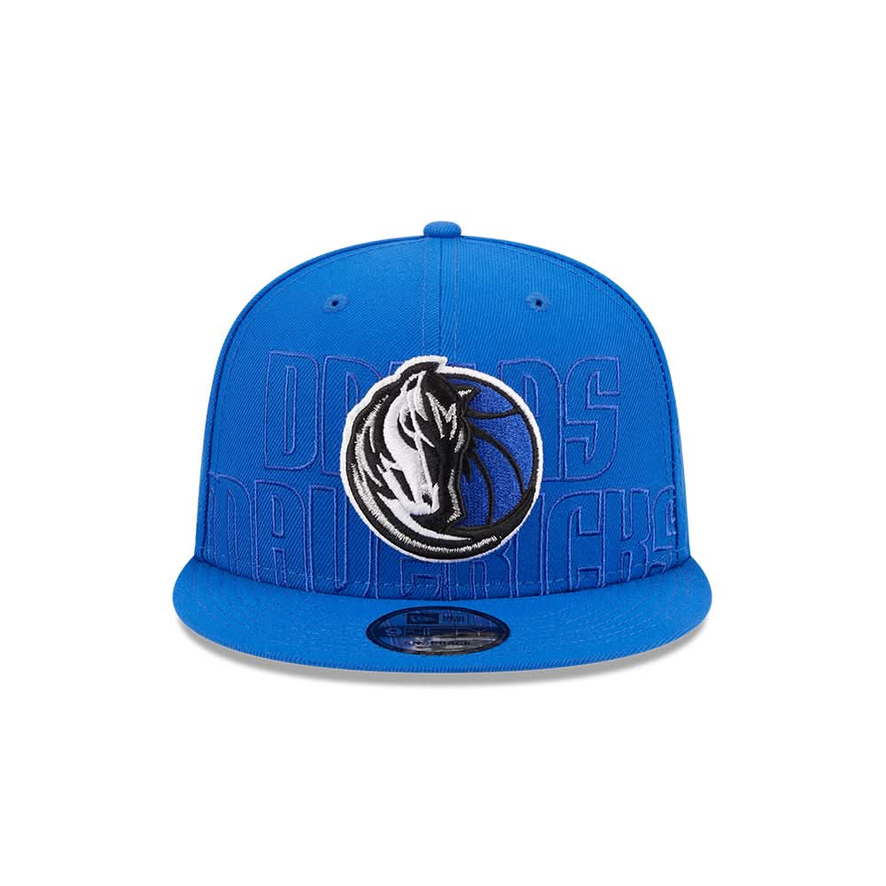 DALLAS MAVERICKS NEW ERA ROYAL FITTED DRAFT CAP