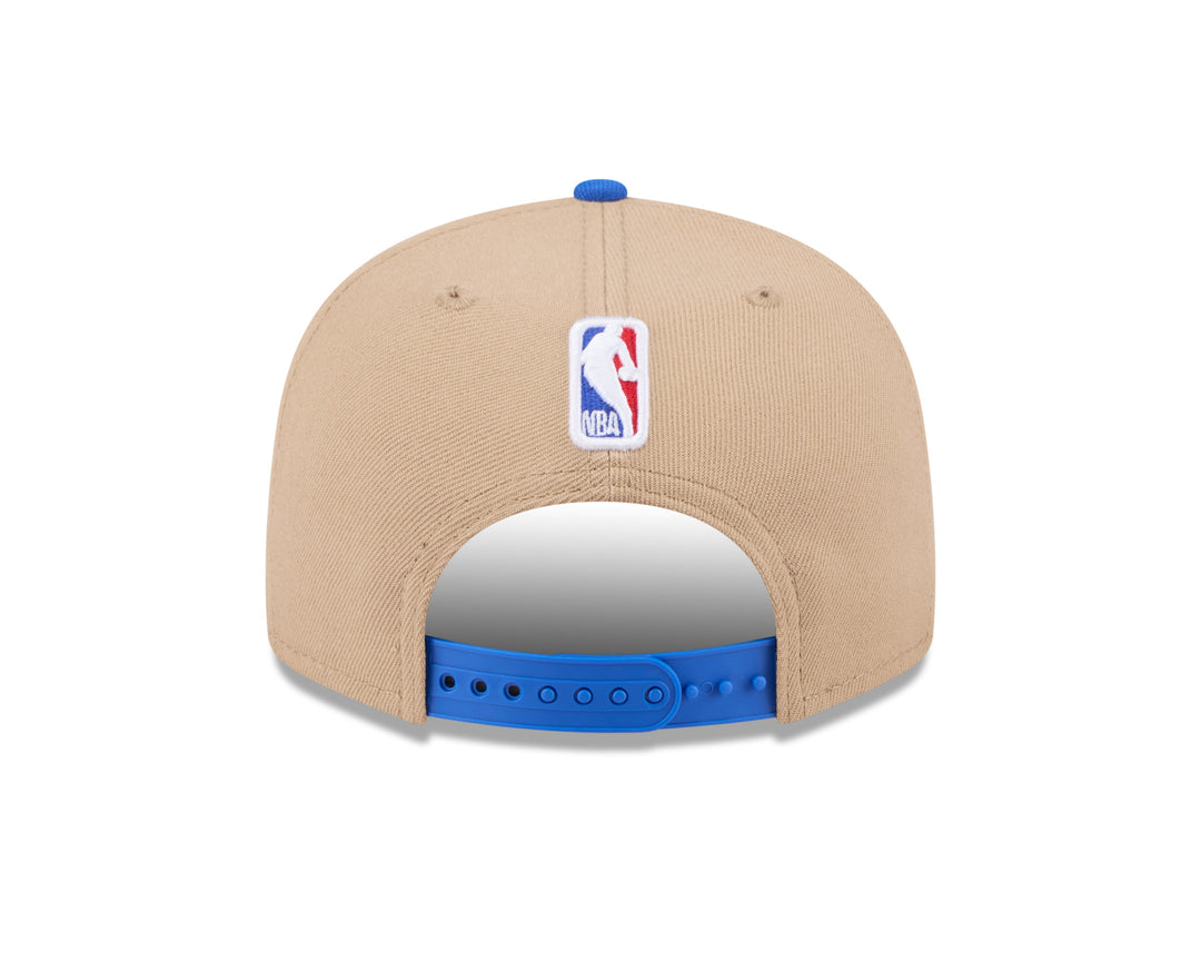 DALLAS MAVERICKS NEW ERA CREAM ADJUSTABLE DRAFT CAP