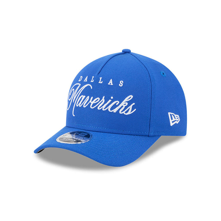 DALLAS MAVERICKS NEW ERA ROYAL DRAFT SNAPBACK CAP