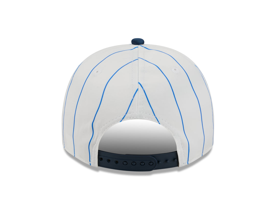 DALLAS MAVERICKS NEW ERA SATIN PINSTRIPE SNAPBACK CAP