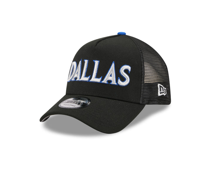 DALLAS MAVERICKS NEW ERA 2025-26 CITY EDITION DALLAS TRUCKER SNAPBACK CAP