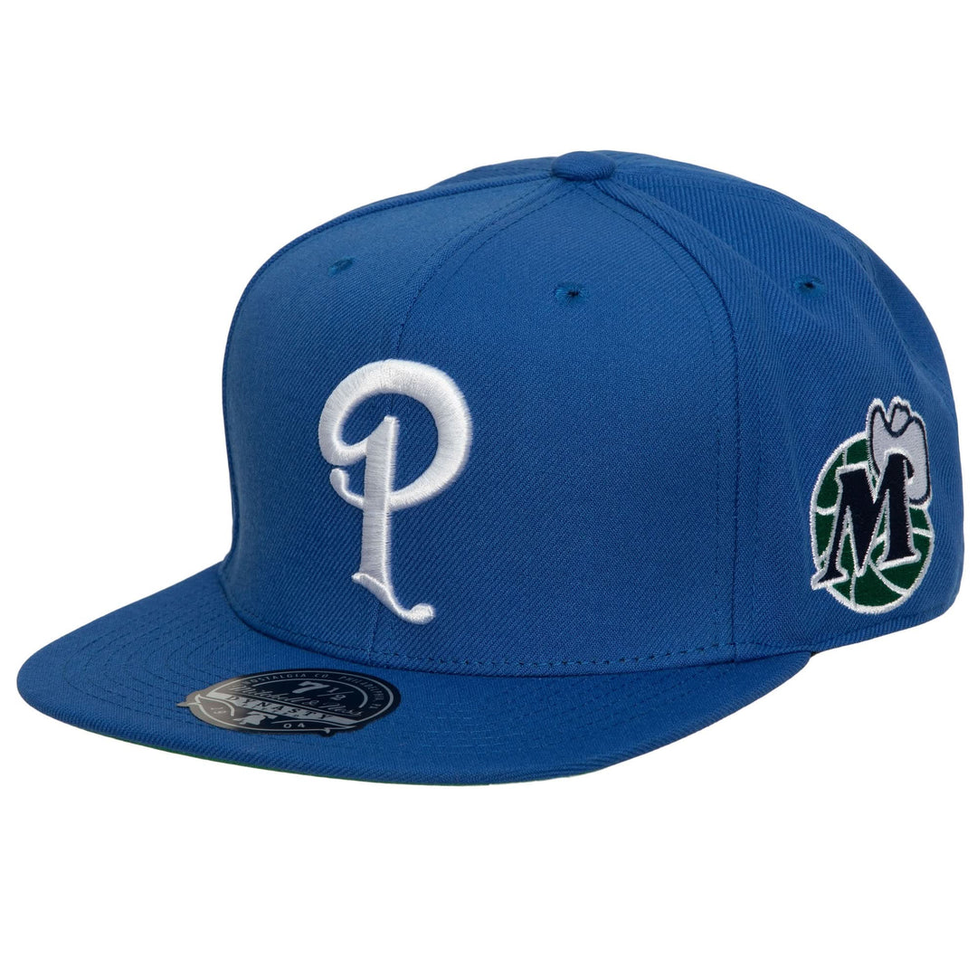 DALLAS MAVERICKS X SNEAKER POLITICS X MITCHELL & NESS 2022 FITTED CAP