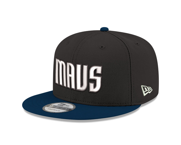 DALLAS MAVERICKS NEW ERA STATEMENT BLACK SNAPBACK