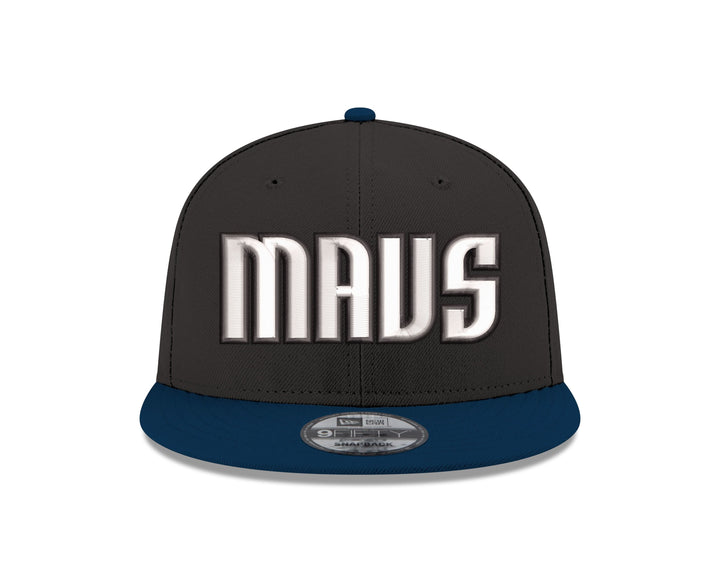 DALLAS MAVERICKS NEW ERA STATEMENT BLACK SNAPBACK