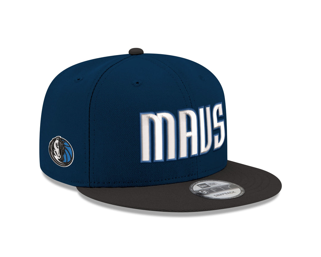 DALLAS MAVERICKS NEW ERA STATEMENT NAVY SNAPBACK