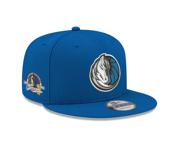 DALLAS MAVERICKS NEW ERA ROYAL 2011 CHAMPION SNAPBACK