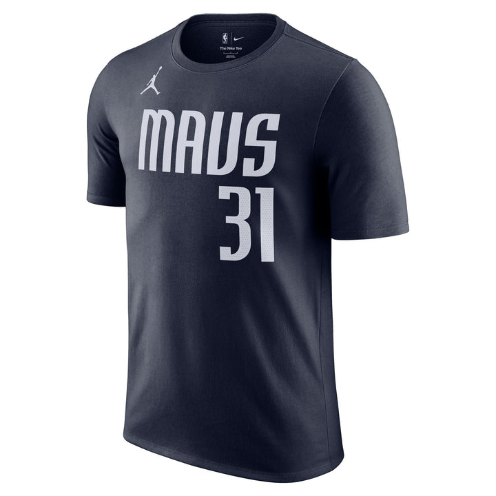 DALLAS MAVERICKS KLAY THOMPSON NIKE STATEMENT NAME & NUMBER TEE
