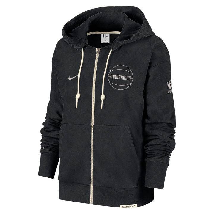 DALLAS MAVERICKS NIKE BLACK FULL-ZIP JACKET