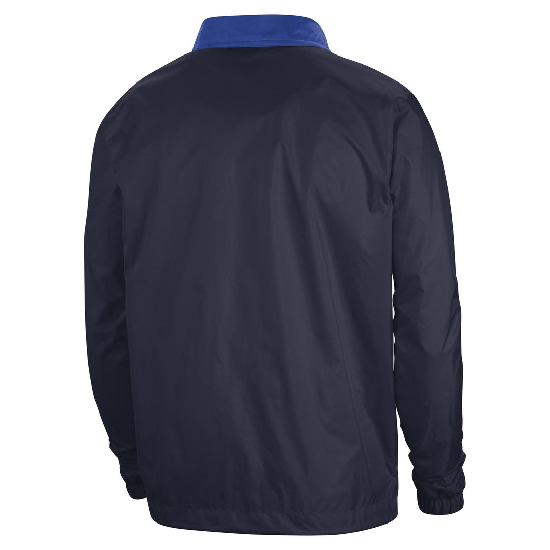 DALLAS MAVERICKS NIKE NAVY BLUE FULL-BUTTON JACKET