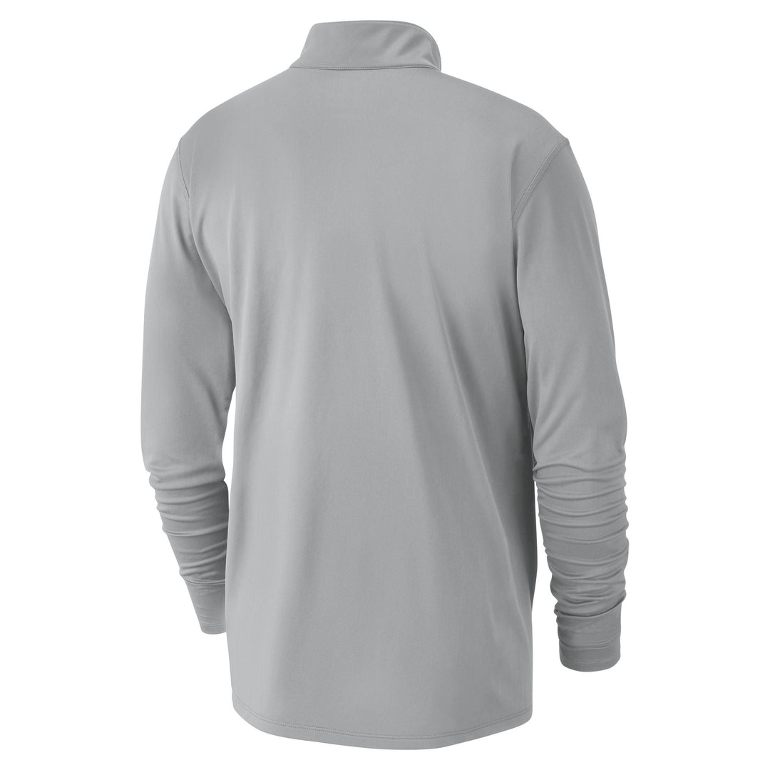 DALLAS MAVERICKS NIKE CITY EDITION 2024-25 FLAT SILVER HALF-ZIP