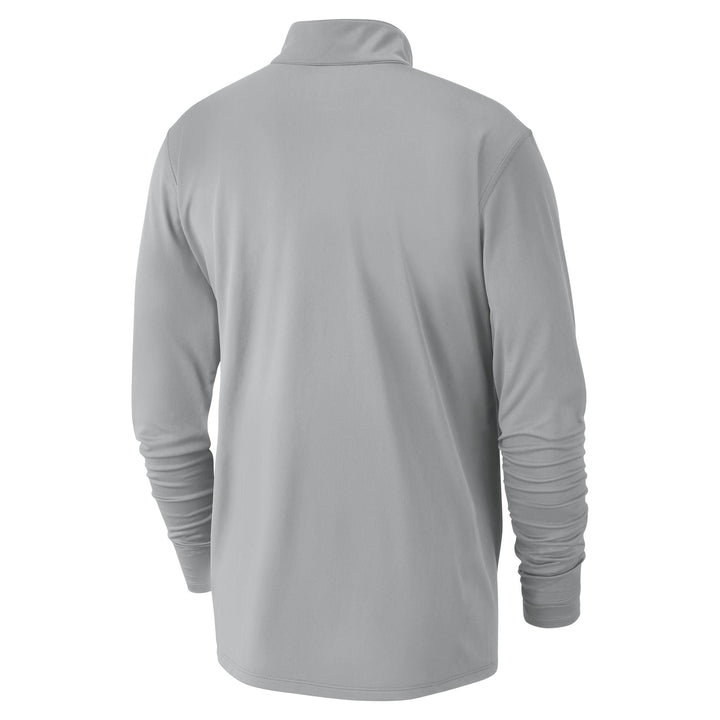 DALLAS MAVERICKS NIKE CITY EDITION 2024-25 FLAT SILVER HALF-ZIP
