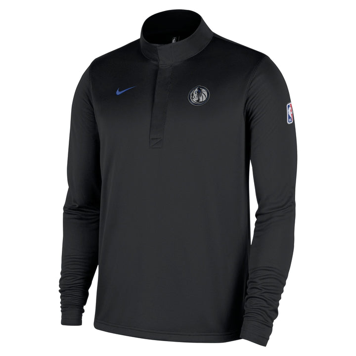 DALLAS MAVERICKS NIKE 2025-26 CITY EDITION BLACK QUARTER ZIP TOP